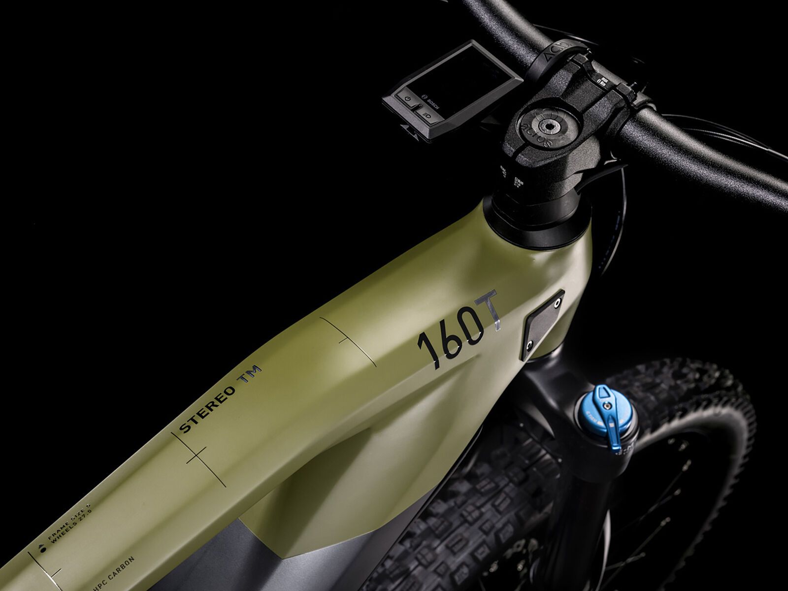 Cube Stereo Hybrid 160 HPC TM 625 27.5, flashgrey´n´olive - Bild 5