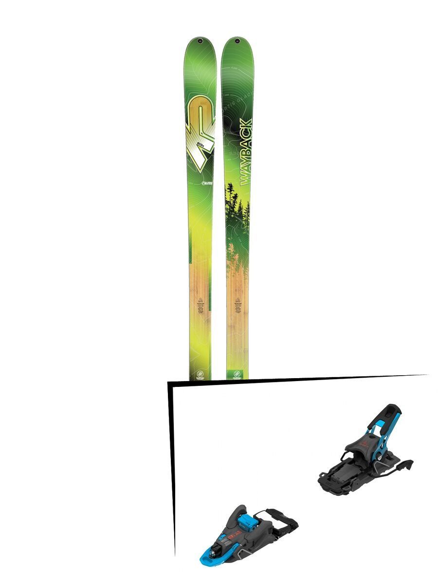Set: K2 SKI Wayback 88 ECOre 2017 + Salomon S/Lab Shift MNC (2212363) - Bild 1