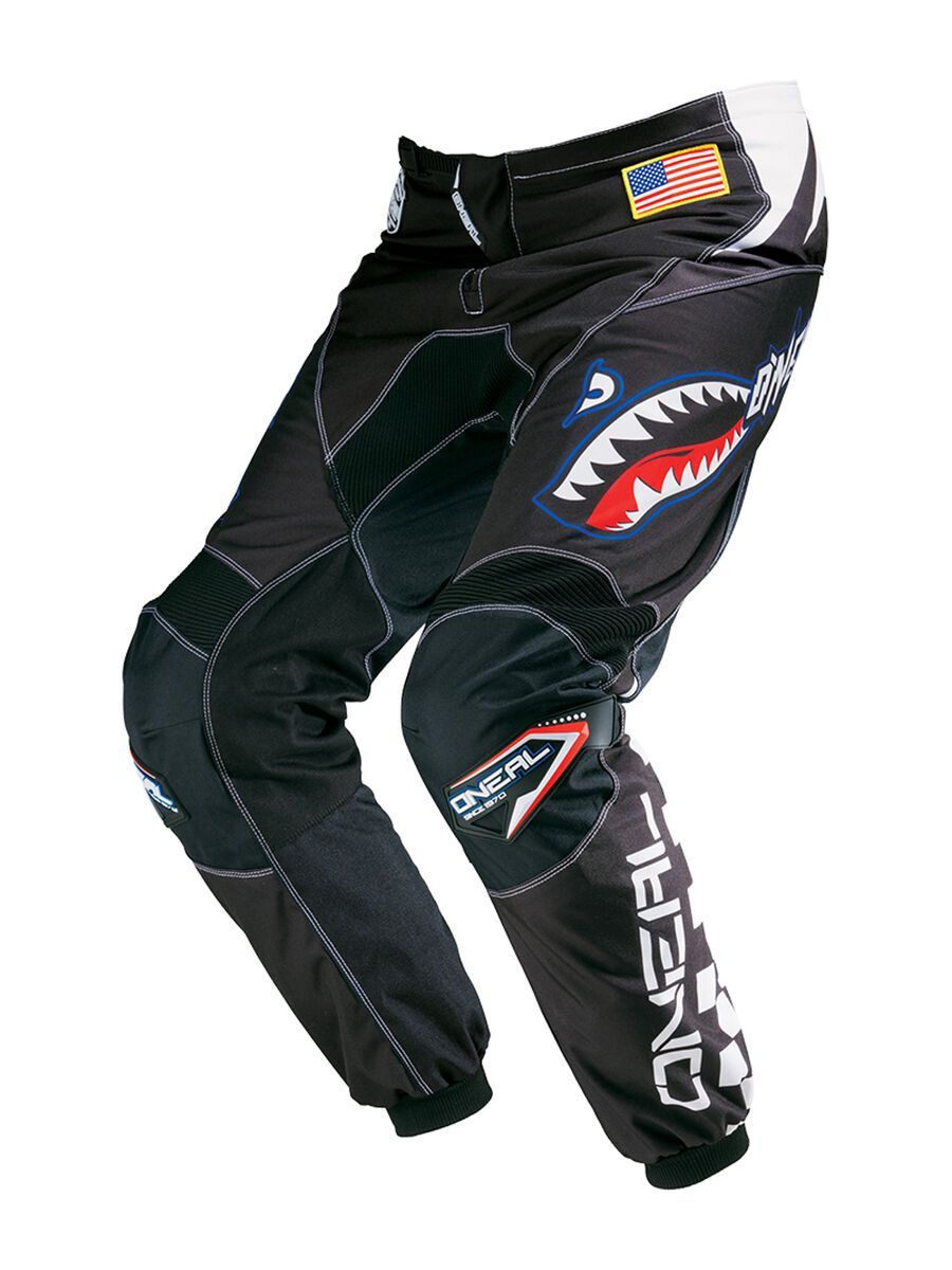ONeal Element Pants Afterburner, black/blue - Bild 1