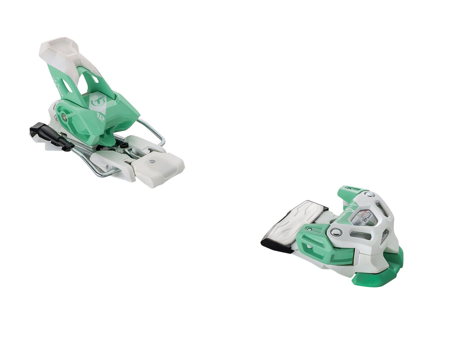 Tyrolia Attack 12 110 mm, solid white mint - Bild 2