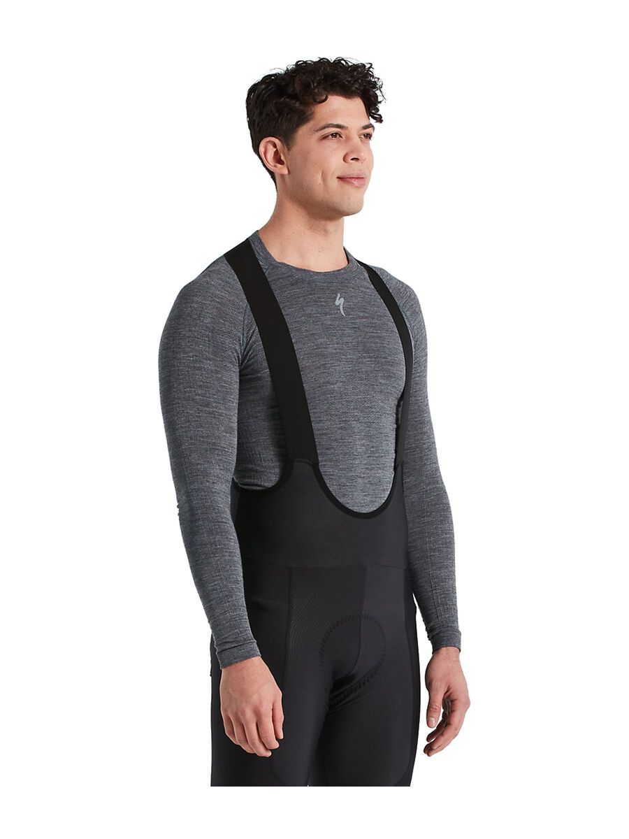 Specialized Men's Merino Seamless Long Sleeve Base Layer, grey - Bild 3