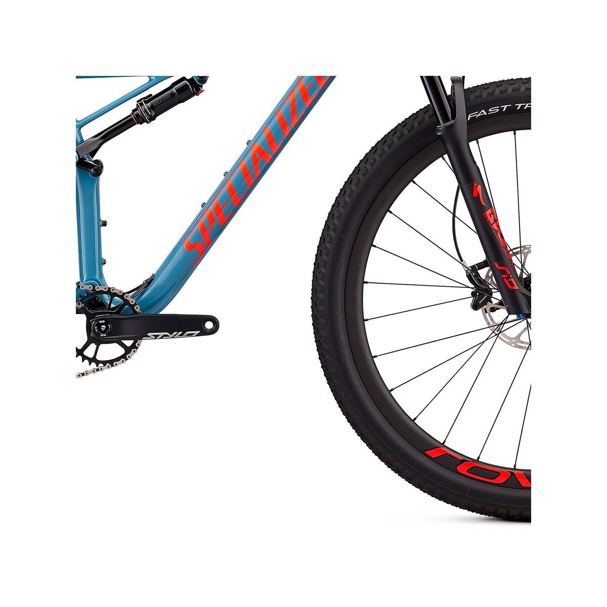 Specialized Epic Expert, gloss storm grey/rocket red - Bild 5