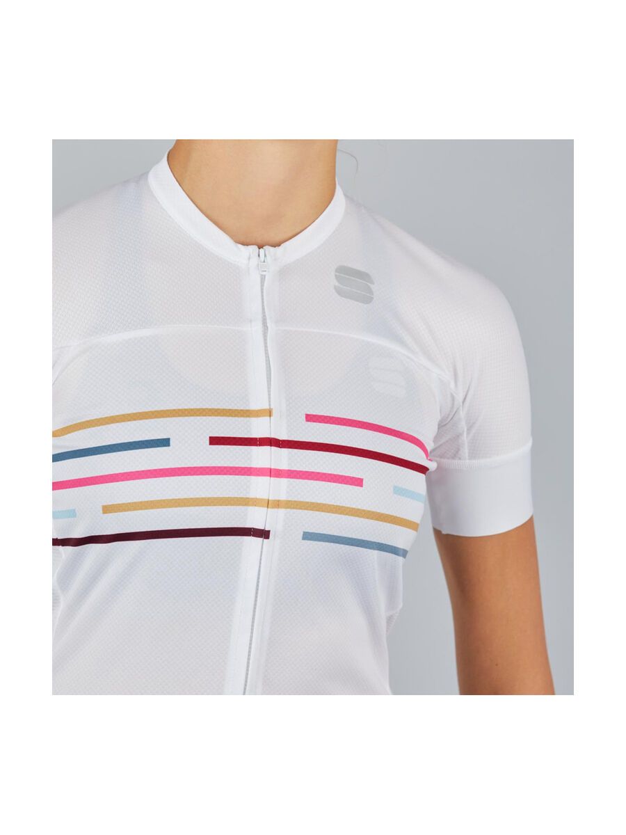 Sportful Vélodrome W Short Sleeve Jersey, white - Bild 4