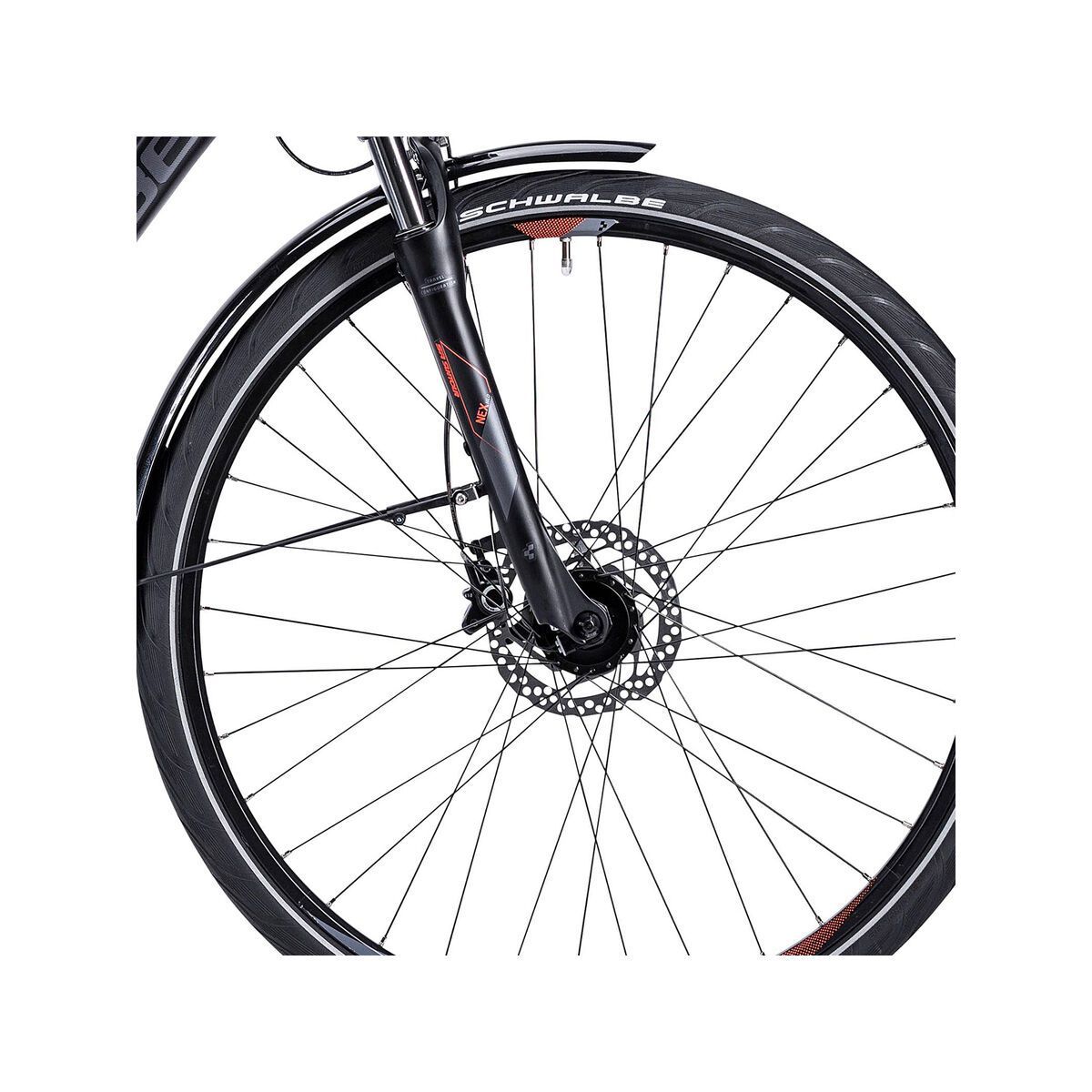 Cube Touring SL, black anthrazit flashred - Bild 2