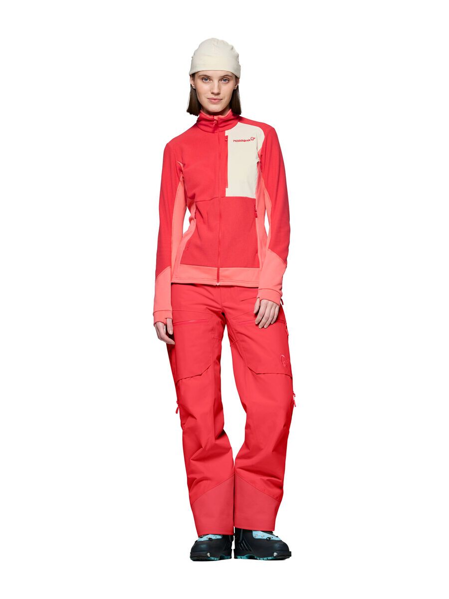 Norrona lofoten warm2 Jacket W's, calypso coral - Bild 4