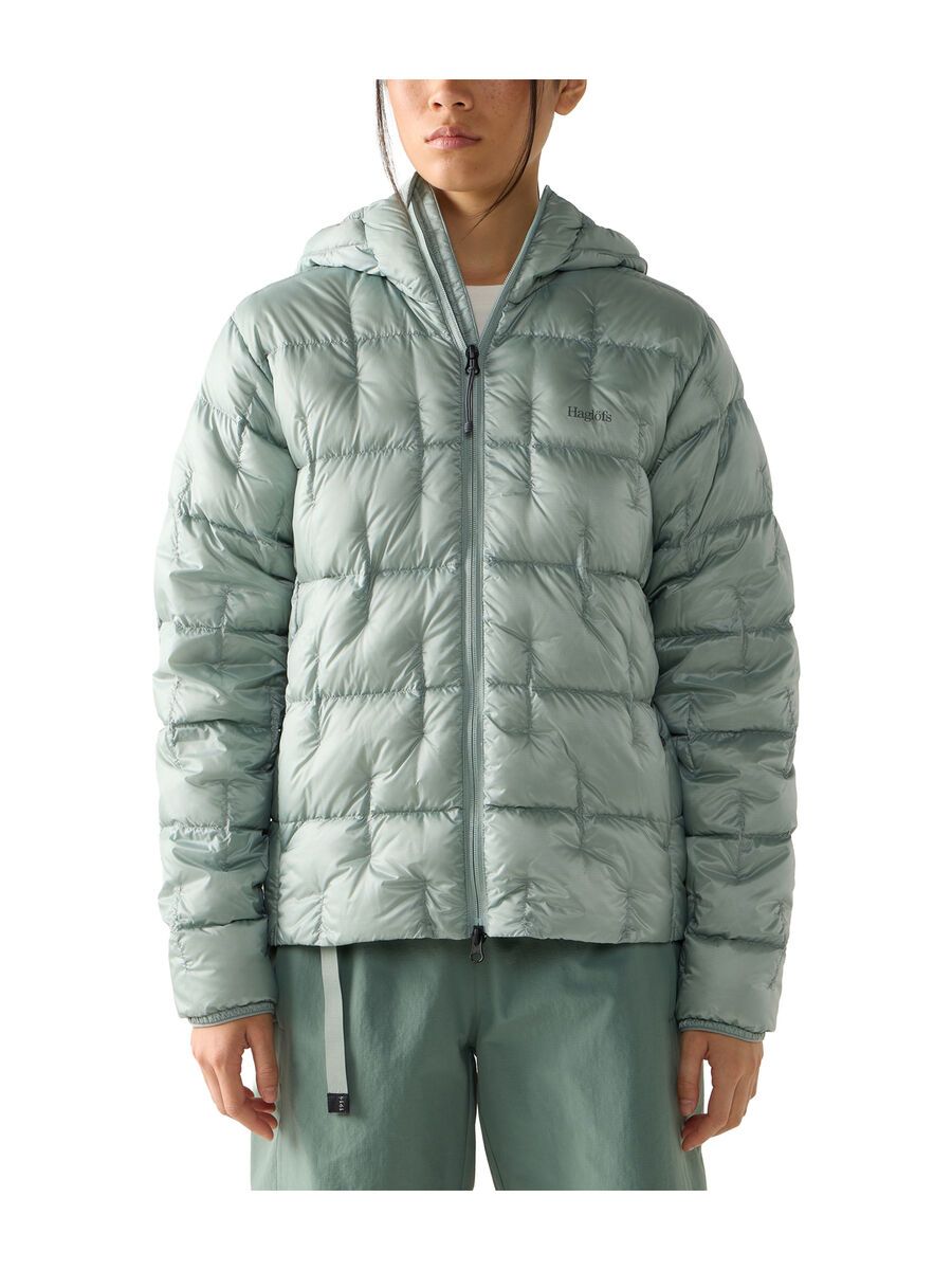 Haglöfs Hede Down Hood Women, dew green - Bild 3