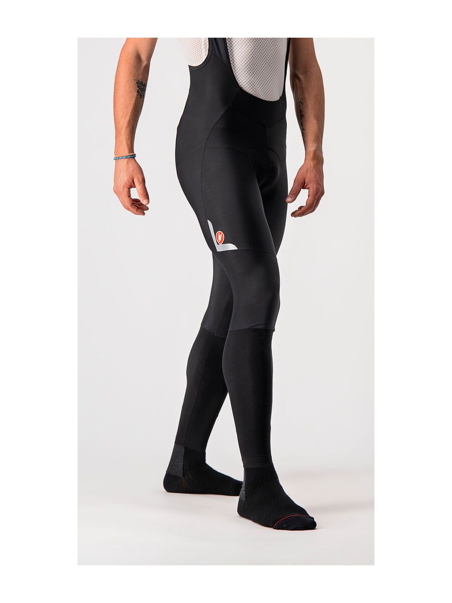 Castelli Velocissimo 5 Bibtight, black/silver reflex - Bild 3