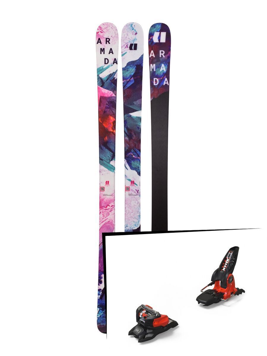 Set: Armada Victa 83 2019 + Marker Jester 18 Pro ID black/flo-red - Bild 1