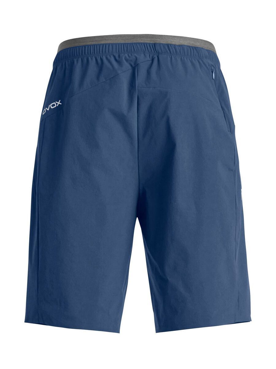 Ortovox Merino Shield Ultra Light Trace Shorts M, blue nunatak - Bild 2