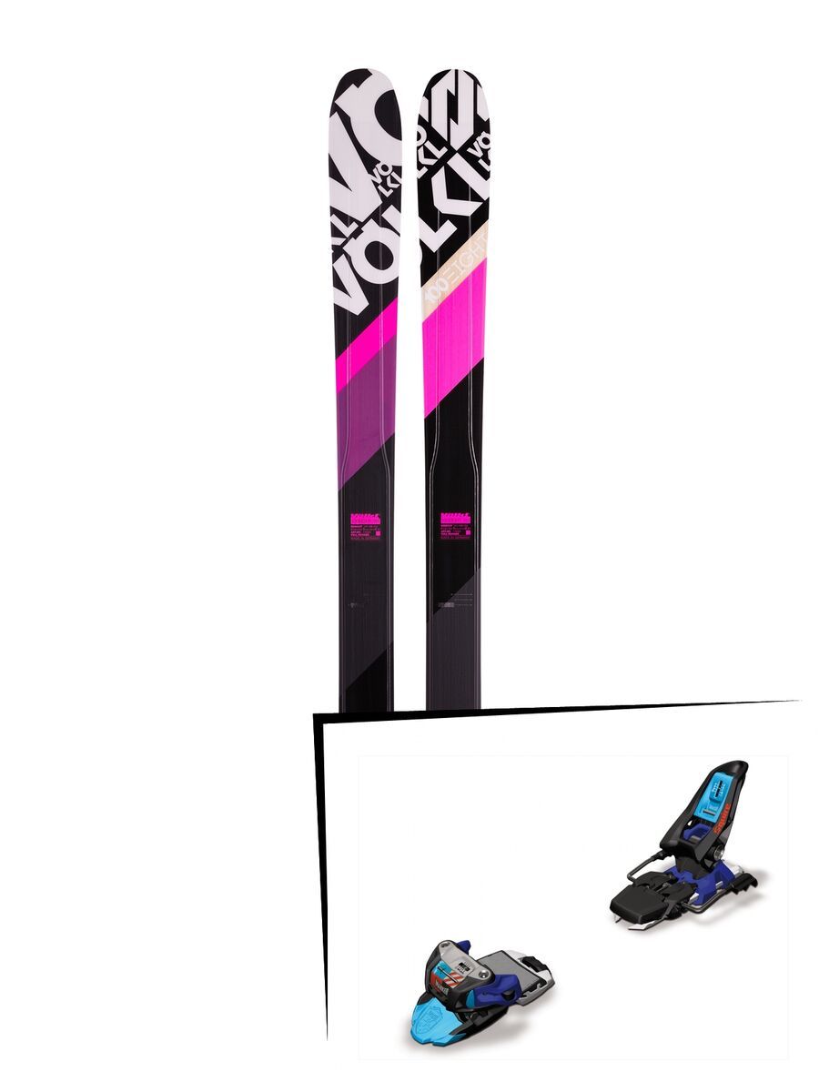 Völkl Set: 100 Eight Pink 2016 + Marker Squire 11 - Bild 1