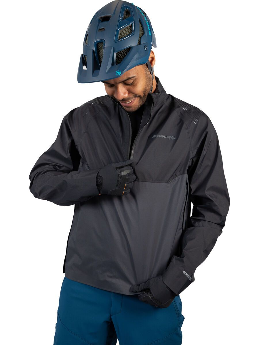 Endura MT500 Lite Wasserdichte Pulloverjacke, schwarz - Bild 4