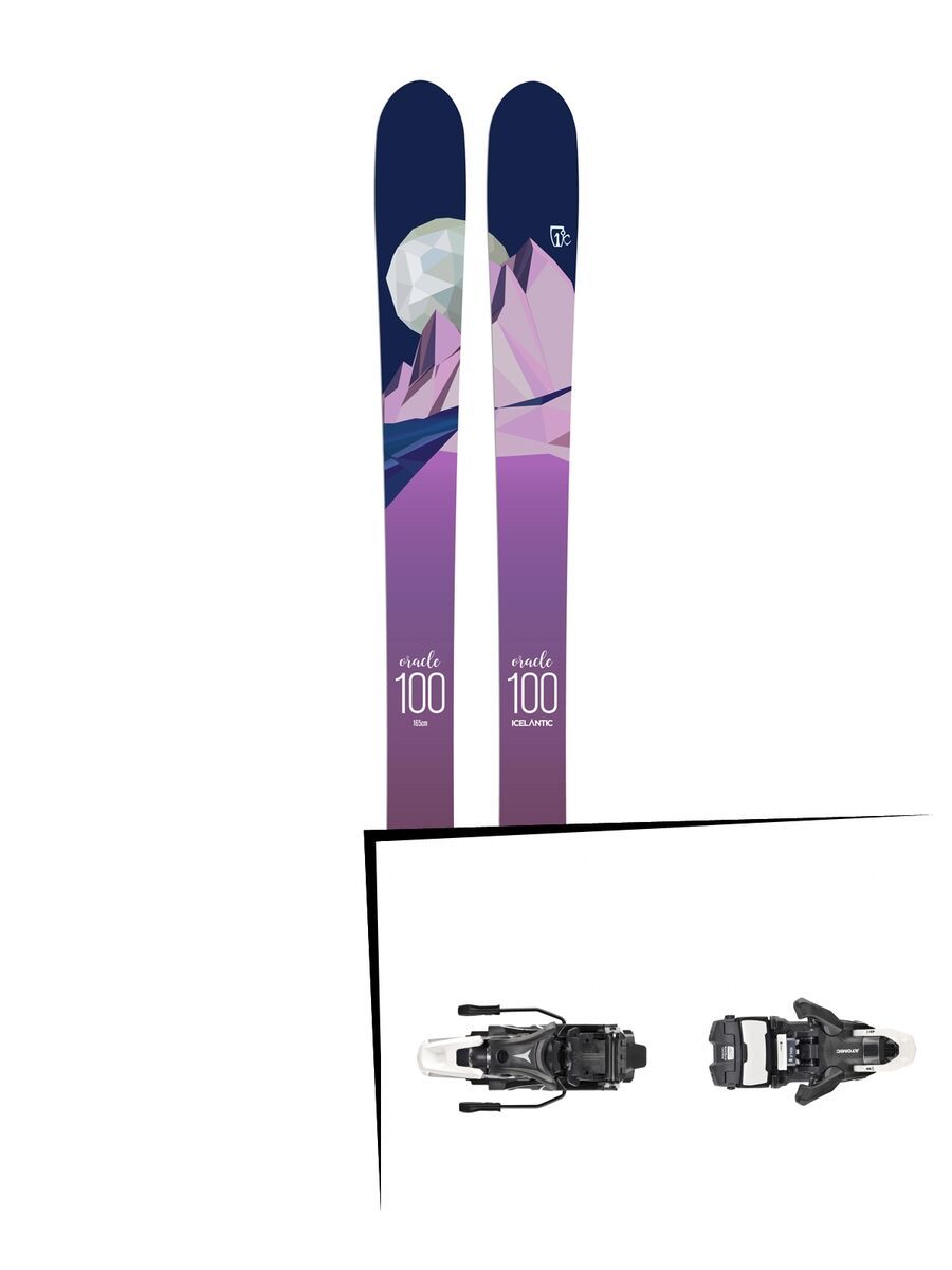 Set: Icelantic Oracle 100 2018 + Atomic Shift MNC 13 black/white - Bild 1