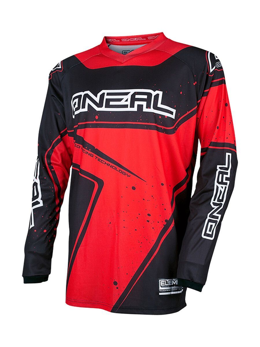 ONeal Element Jersey Racewear, black/red - Bild 1