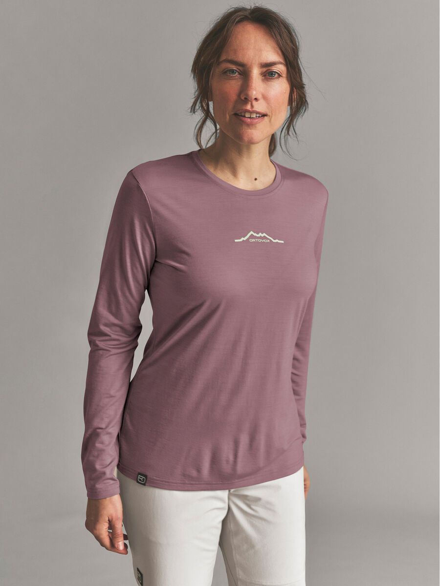 Ortovox 150 Merino Cool Mountain LS W, chestnut - Bild 3