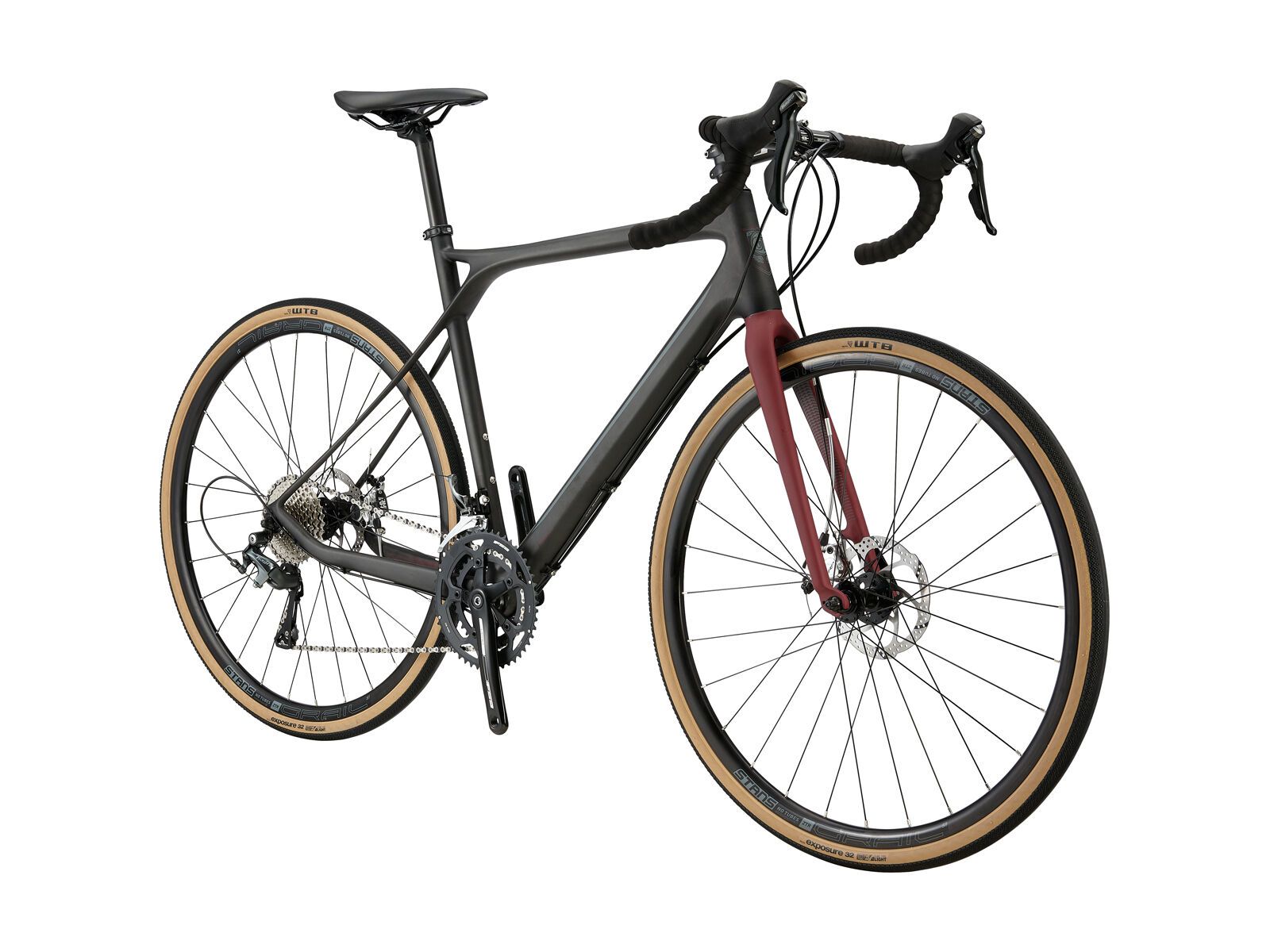 GT Grade Carbon Elite, satin black and wine red w/ wine red and grey - Bild 3