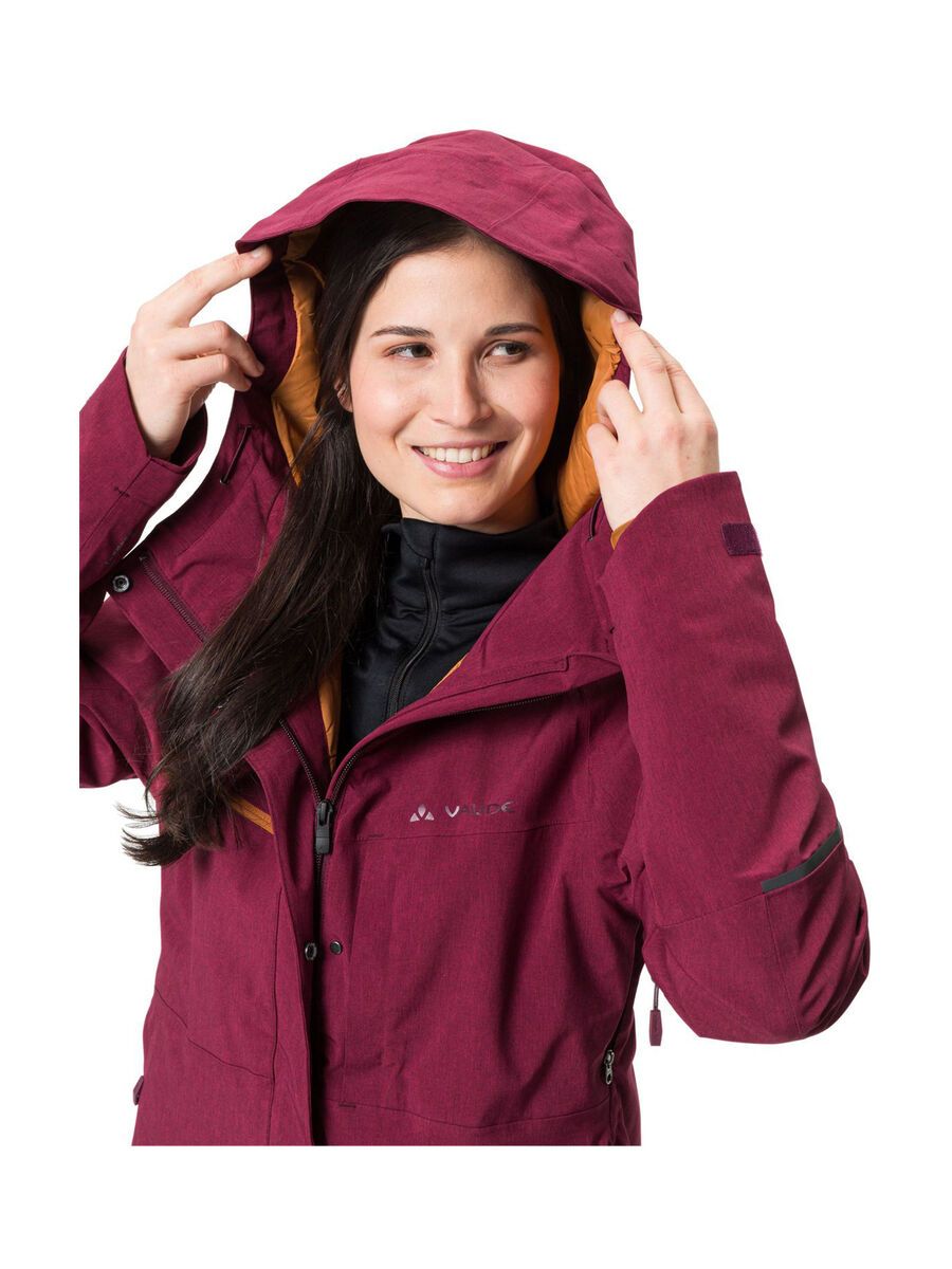 Vaude Women's Yaras Warm Rain Jacket, cassis - Bild 4