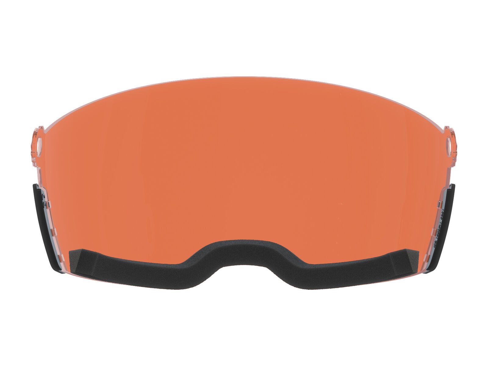 POC POCito Obex Visor Spare Lens, Partly Sunny Light Orange / uranium black - Bild 3