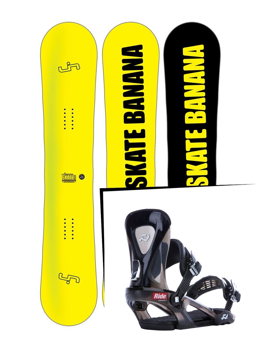 Set: Lib Tech Sk8 Banana 10 years 2017 + Ride KX (1178188S) - Bild 1