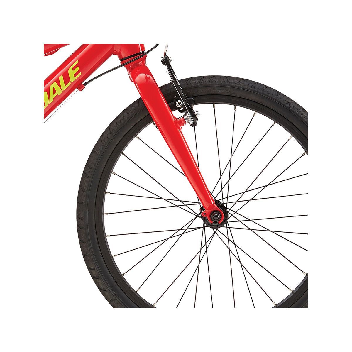 Cannondale Street 20 Kids, race red w/ jet black and neon spring, gloss - Bild 2