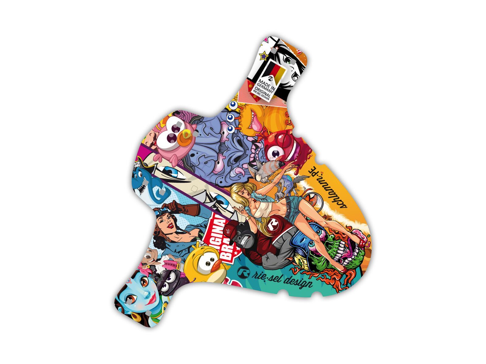 Riesel Design schlammPE, stickerbomb - Bild 1