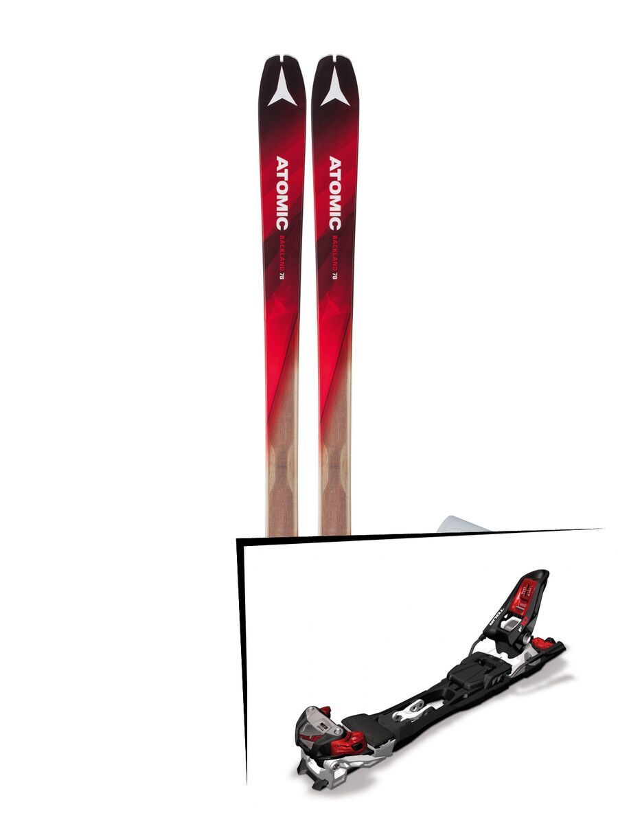 Set: Atomic Backland 78 + Skin 2018 + Marker F10 Tour black/white/red - Bild 1