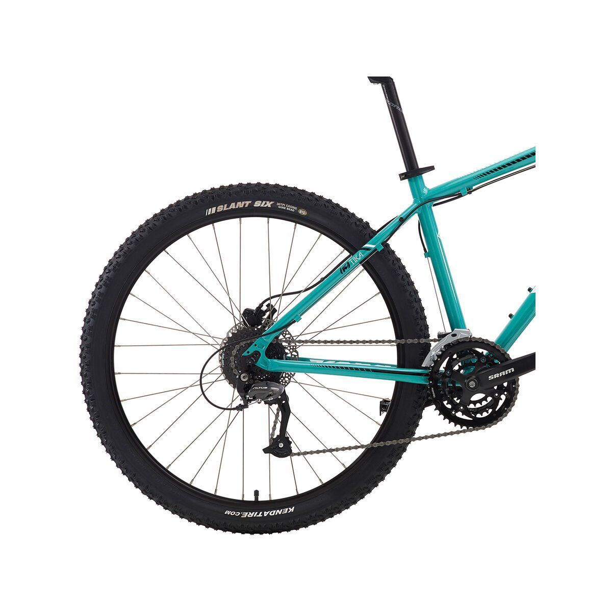 Kona Tika 26, gloss green w/ white & black decals - Bild 4