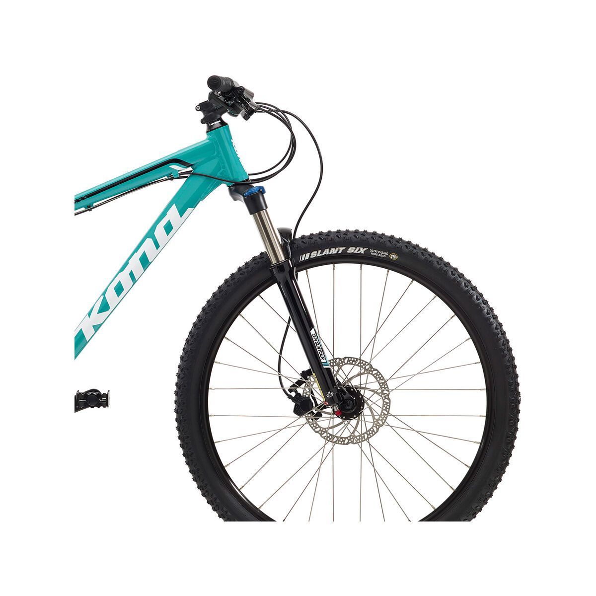 Kona Tika 26, gloss green w/ white & black decals - Bild 5