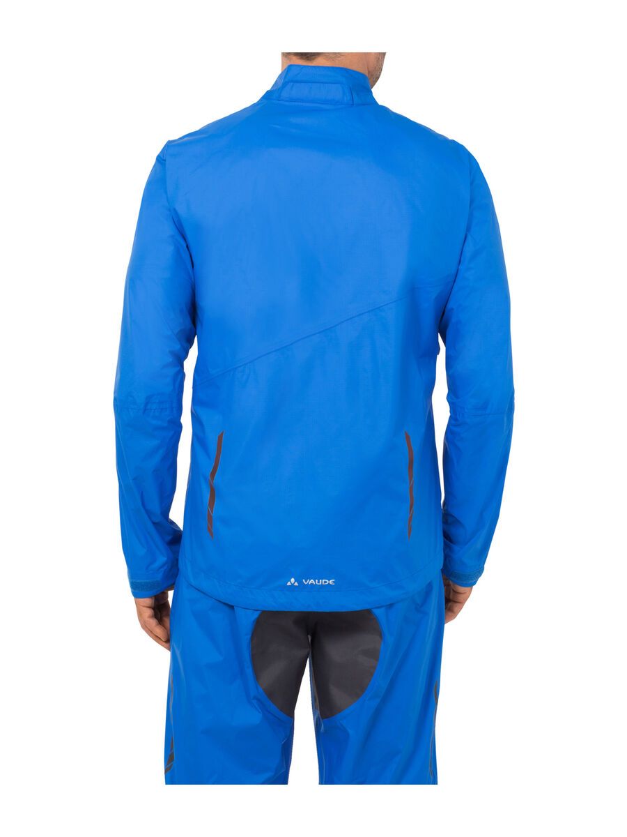 Vaude Men's Tremalzo Rain Jacket, hydro blue - Bild 4