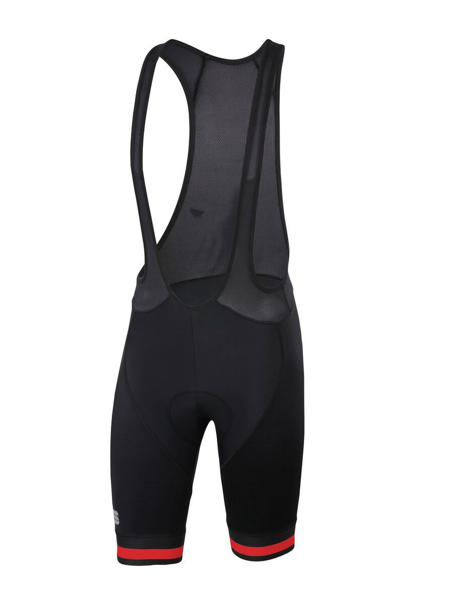 Sportful BodyFit Team Classic Bibshort, black/red - Bild 1