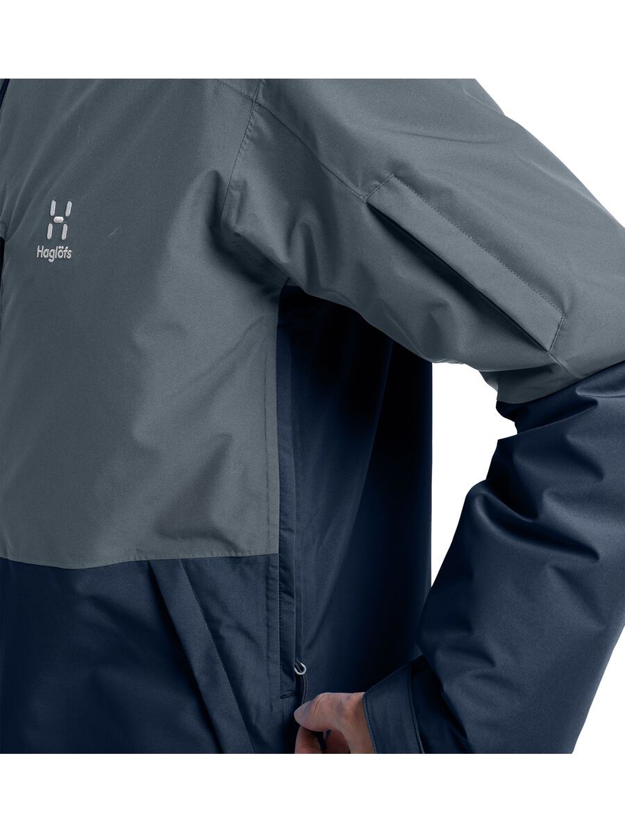Haglöfs Gondol Insulated Jacket Men, tarn blue/steel blue - Bild 10
