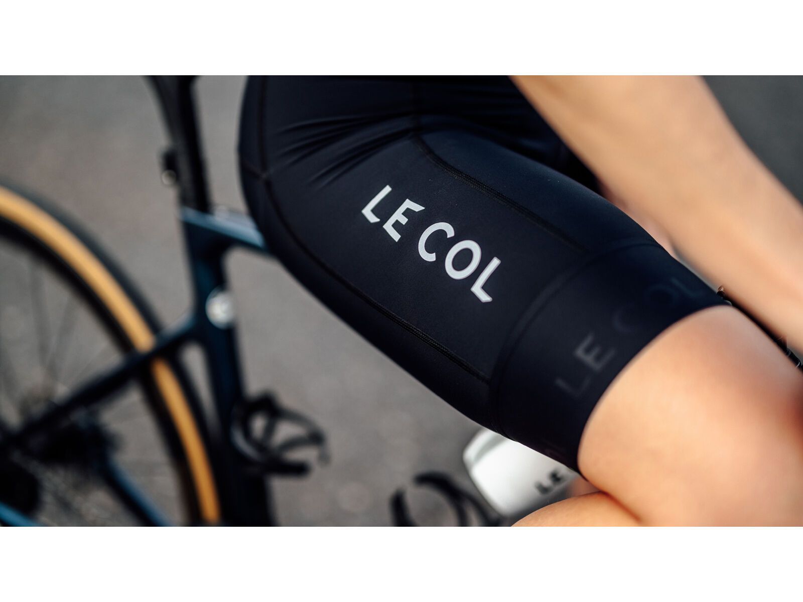 Le Col Womens Pro Bib Shorts II, black/white - Bild 11