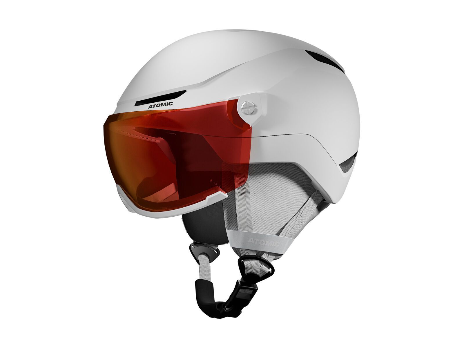 Atomic Revent Visor JR, Red Flash / white heather - Bild 1