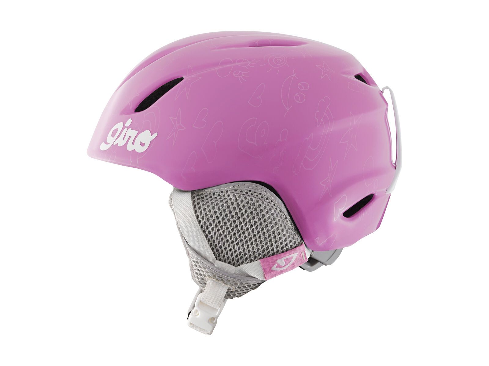 Giro Launch Combo inkl. Goggle, pink notebook - Bild 1