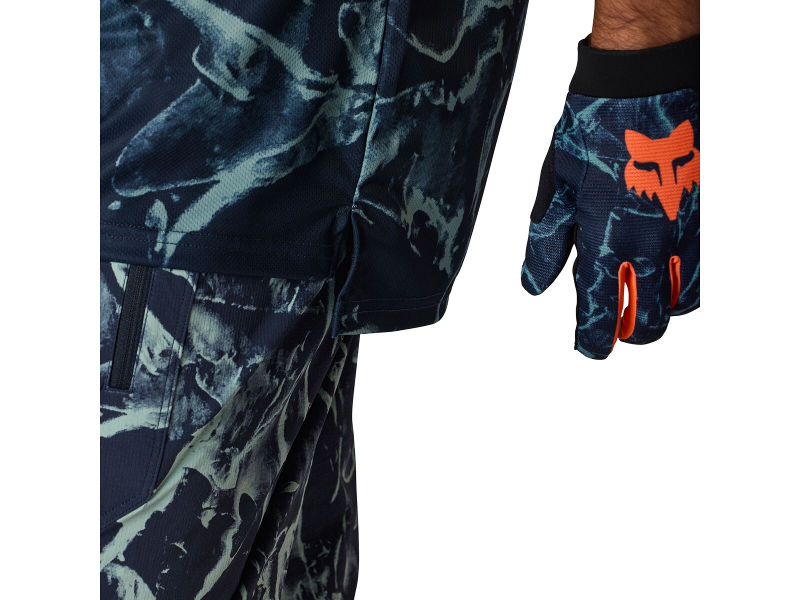 Fox Ranger Short Sleeve Jersey Image Print, arctic blue - Bild 5