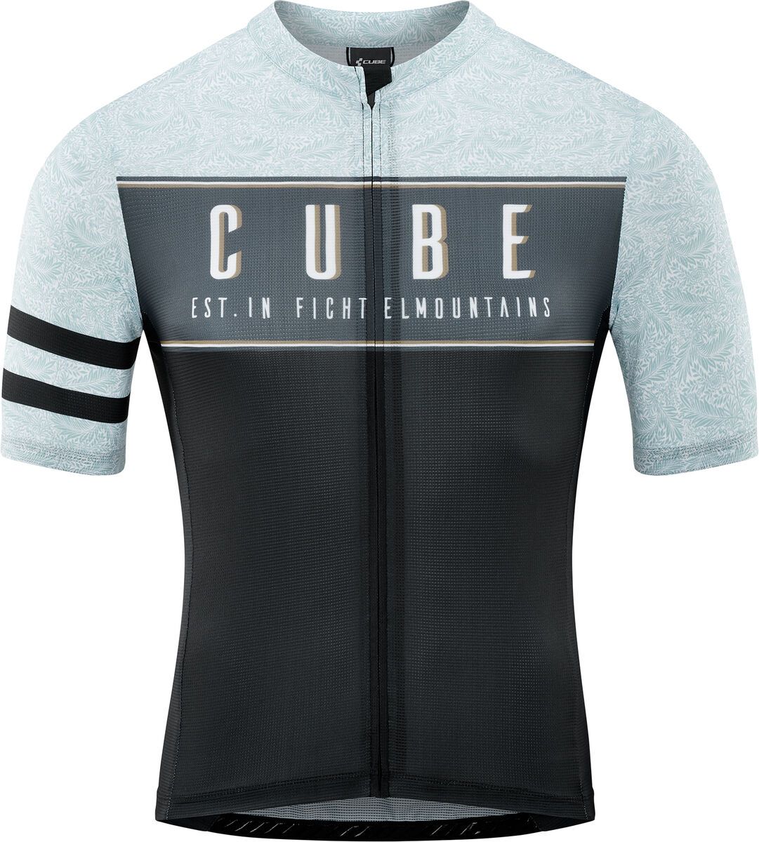 Cube Blackline Trikot CMPT kurzarm, grey´n´blue - Bild 1