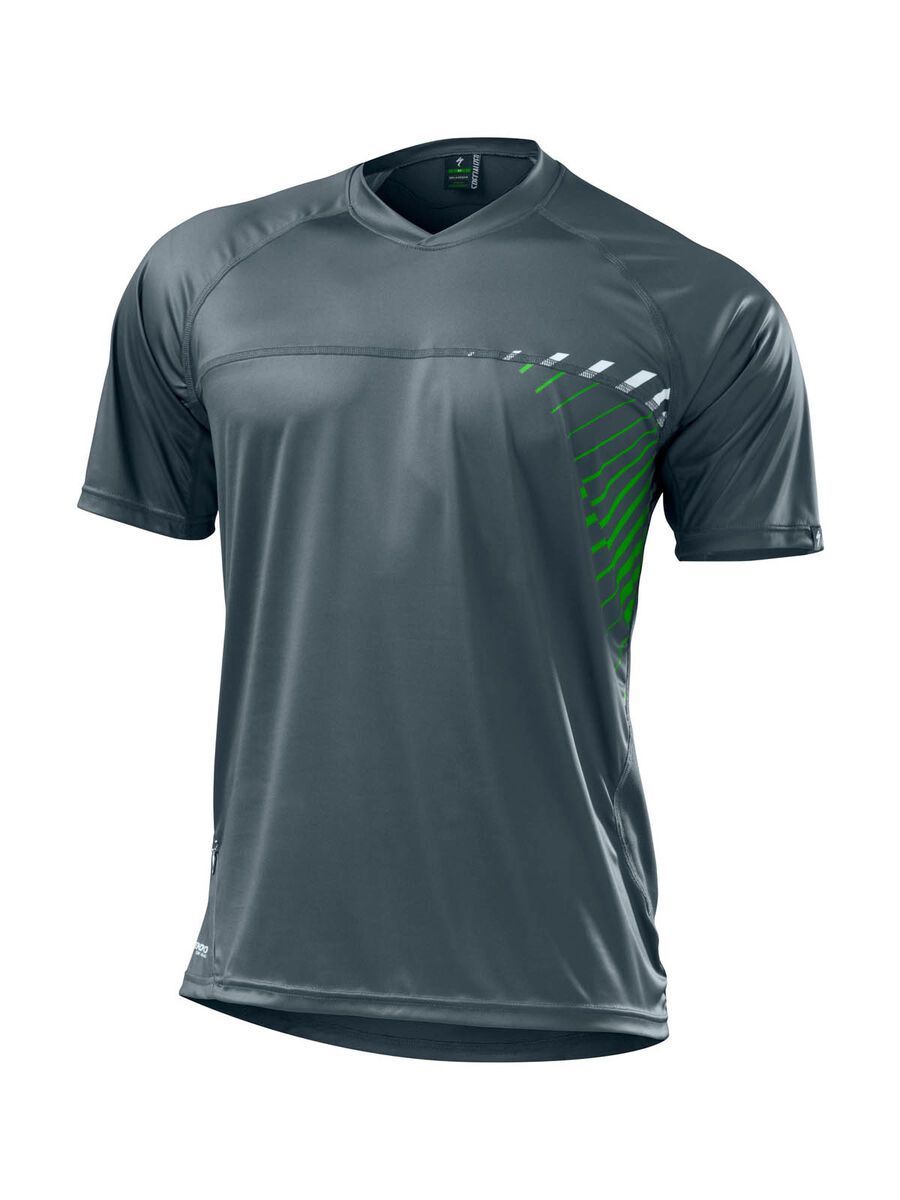 Specialized Enduro Comp Jersey, carbon/green - Bild 1