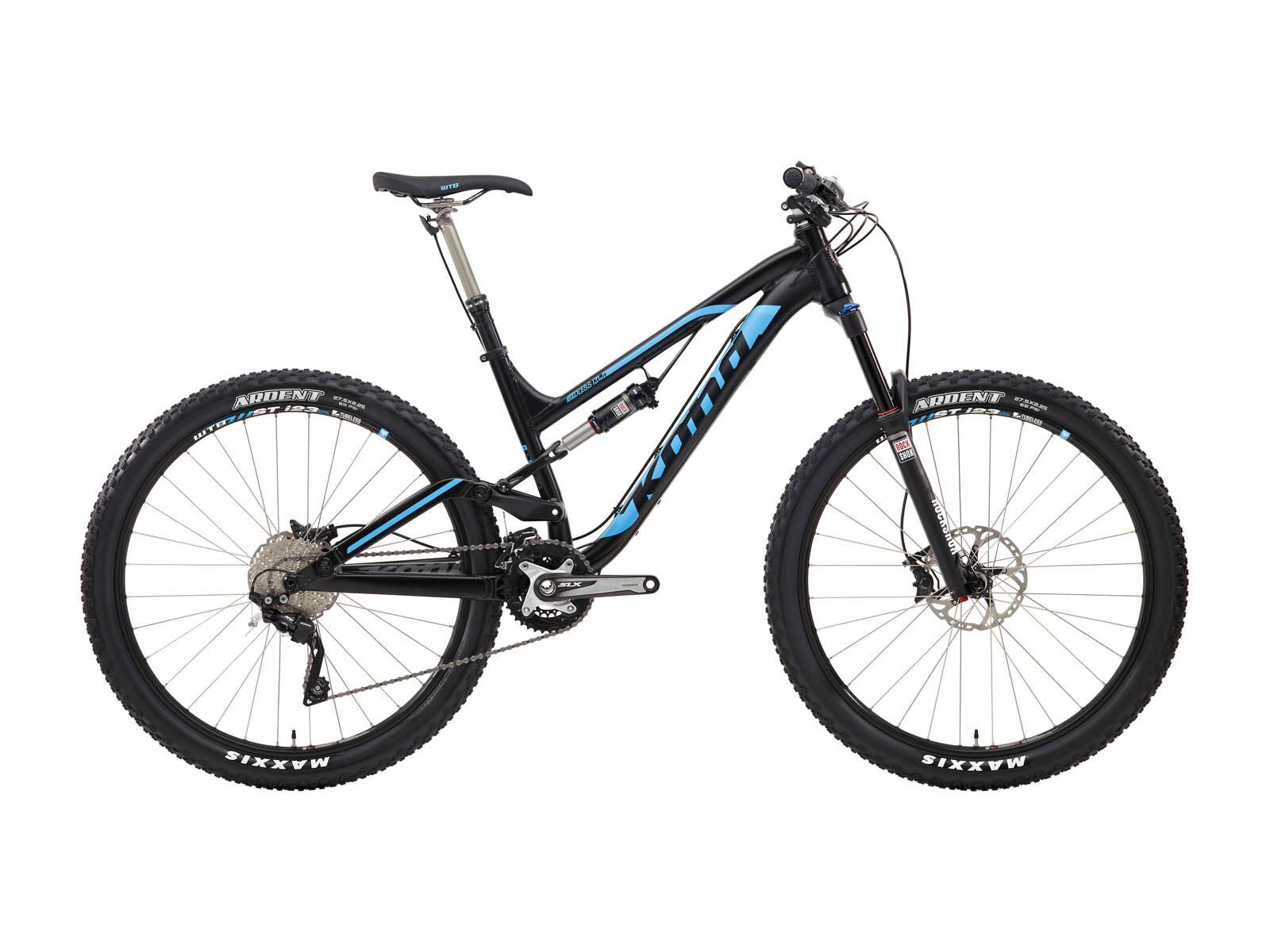 Kona Process 134 Deluxe, matt black/cyan - Bild 1