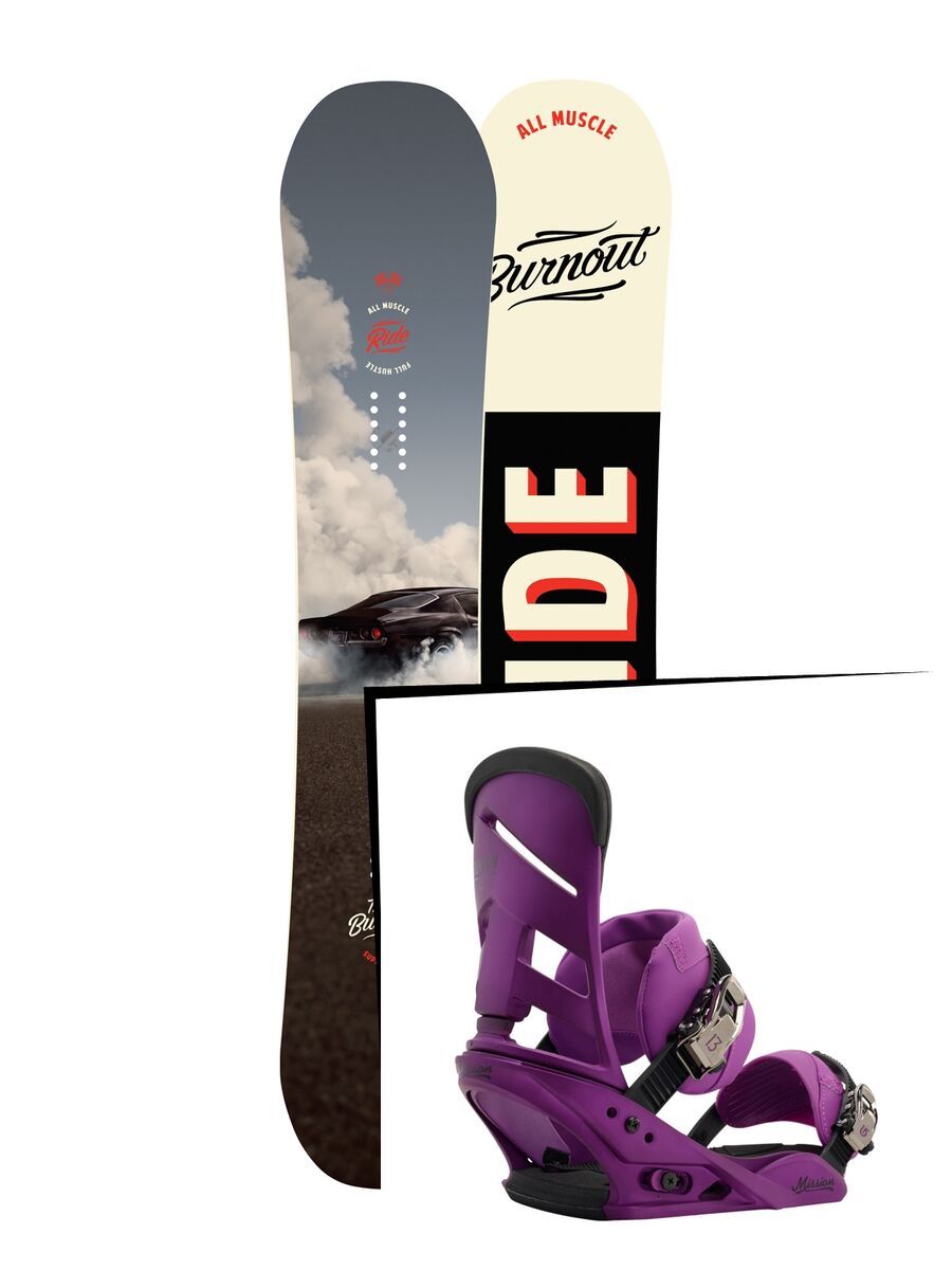 Set: Ride Burnout 2016 + Burton Mission (1191287S) - Bild 1