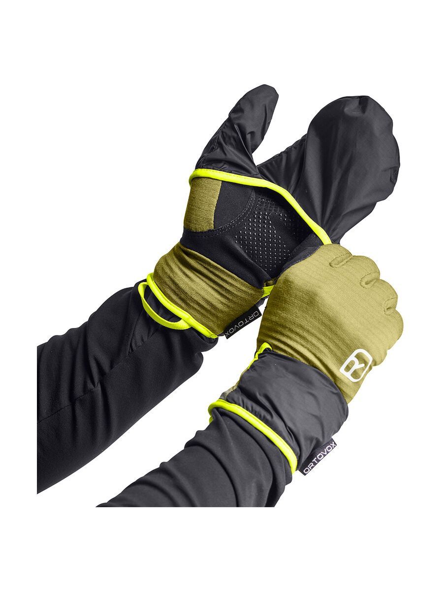 Ortovox Fleece Grid Cover Glove M, sweet alison - Bild 3