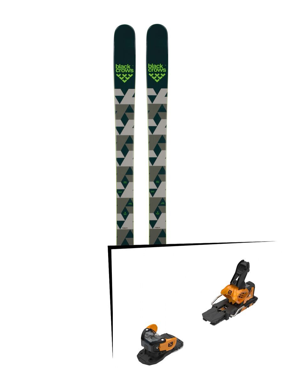 Set: Black Crows Magnis 2018 + Salomon Warden MNC 13 saffron/black - Bild 1