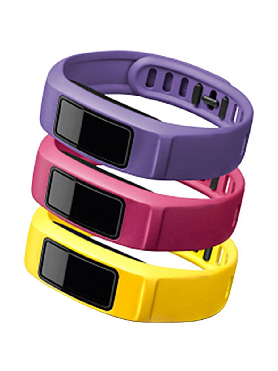 Garmin vivofit 2 Wechselarmbänder, gelb, pink, violett - Bild 1