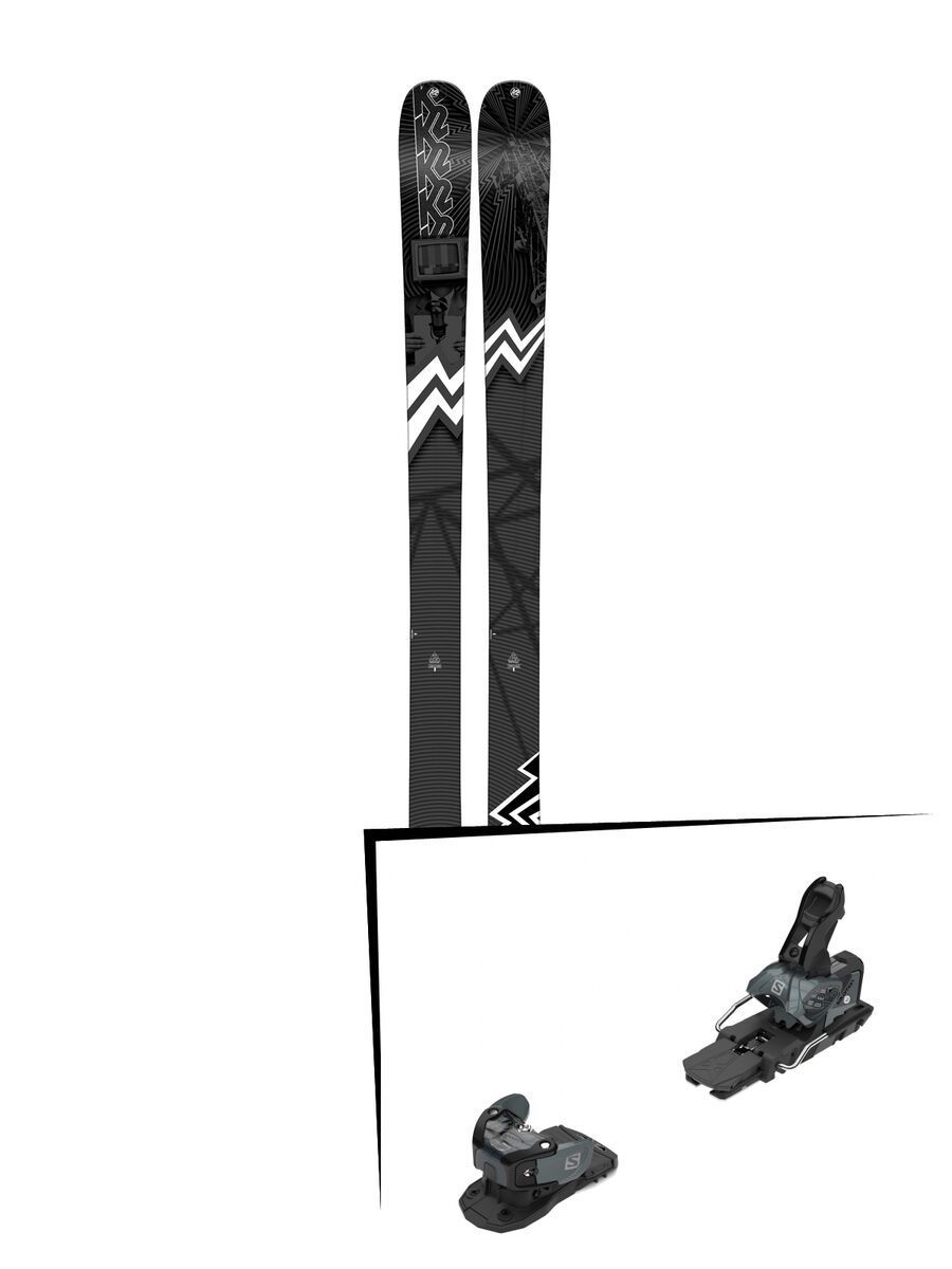 Set: K2 SKI Press 2019 + Salomon Warden MNC 13 black/grey - Bild 1