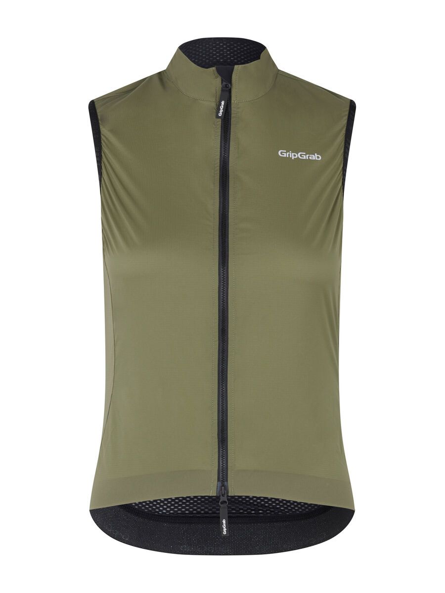 GripGrab Women's PACR Windproof Lightweight Vest, olive green - Bild 2