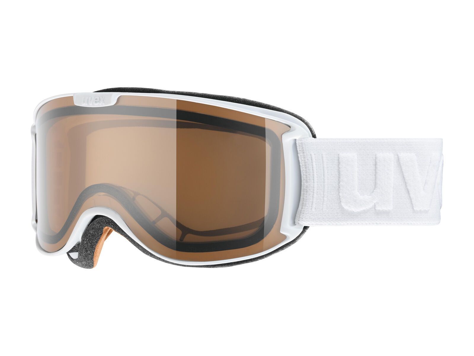 uvex skyper P, white/Lens: polavision brown - Bild 1