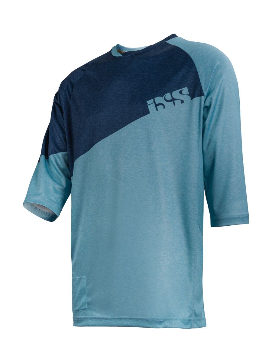 IXS Vibe 6.1 BC 3/4 Jersey, brisk-blue-night-blue - Bild 1