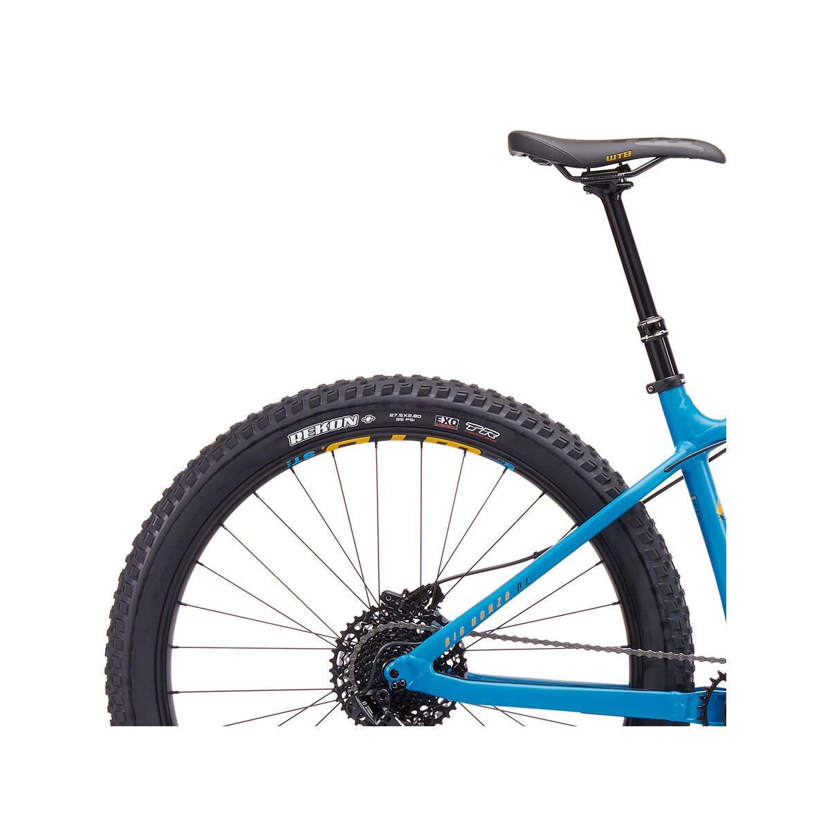 Kona Big Honzo DL, matt dark cyan w/ yellow & black decals - Bild 6