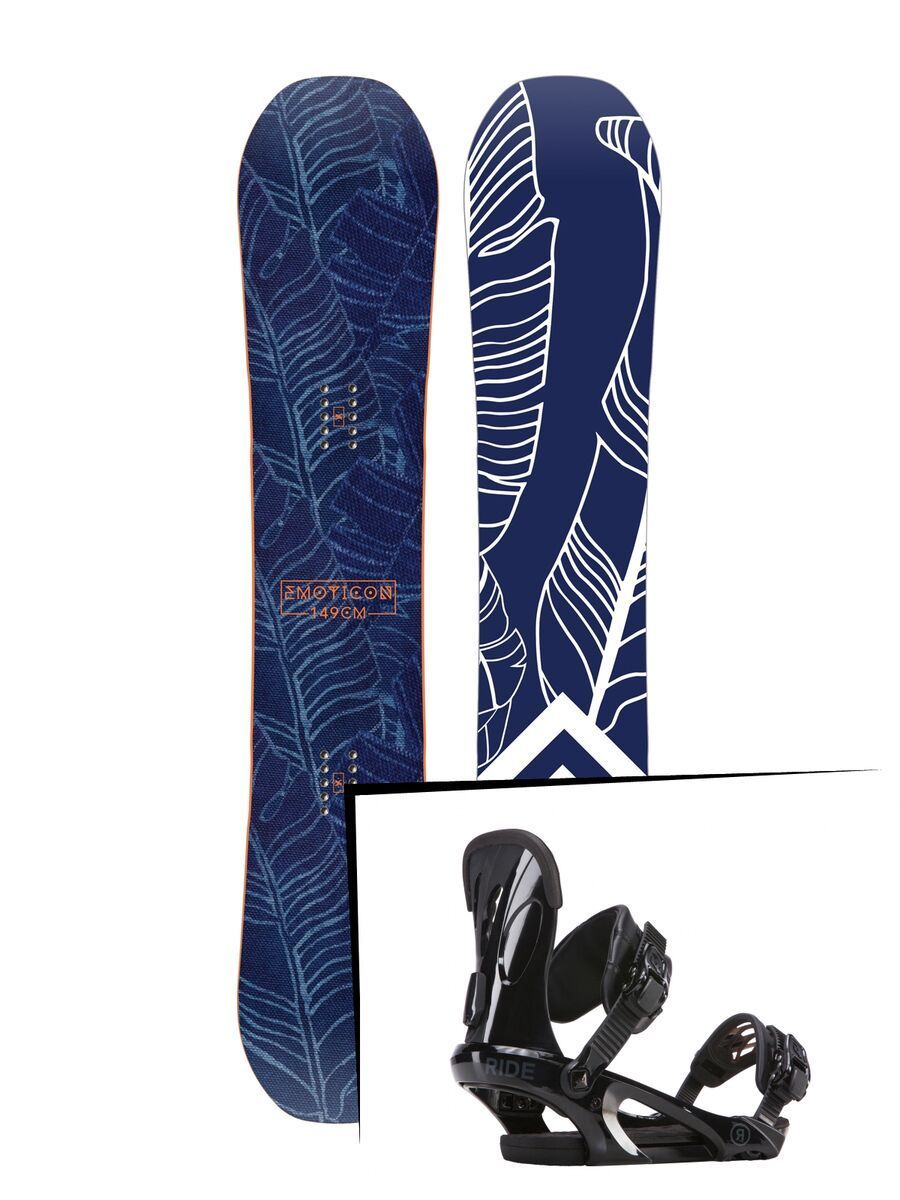 Set: Yes :) Emoticon 2019 + Ride LXH black - Bild 1