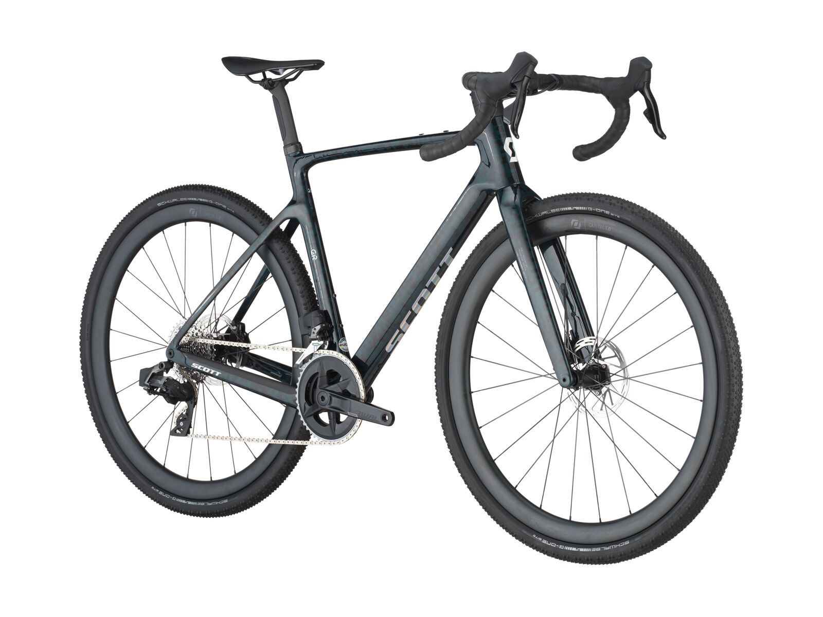 Scott Addict Gravel 20, petrol black - Bild 2