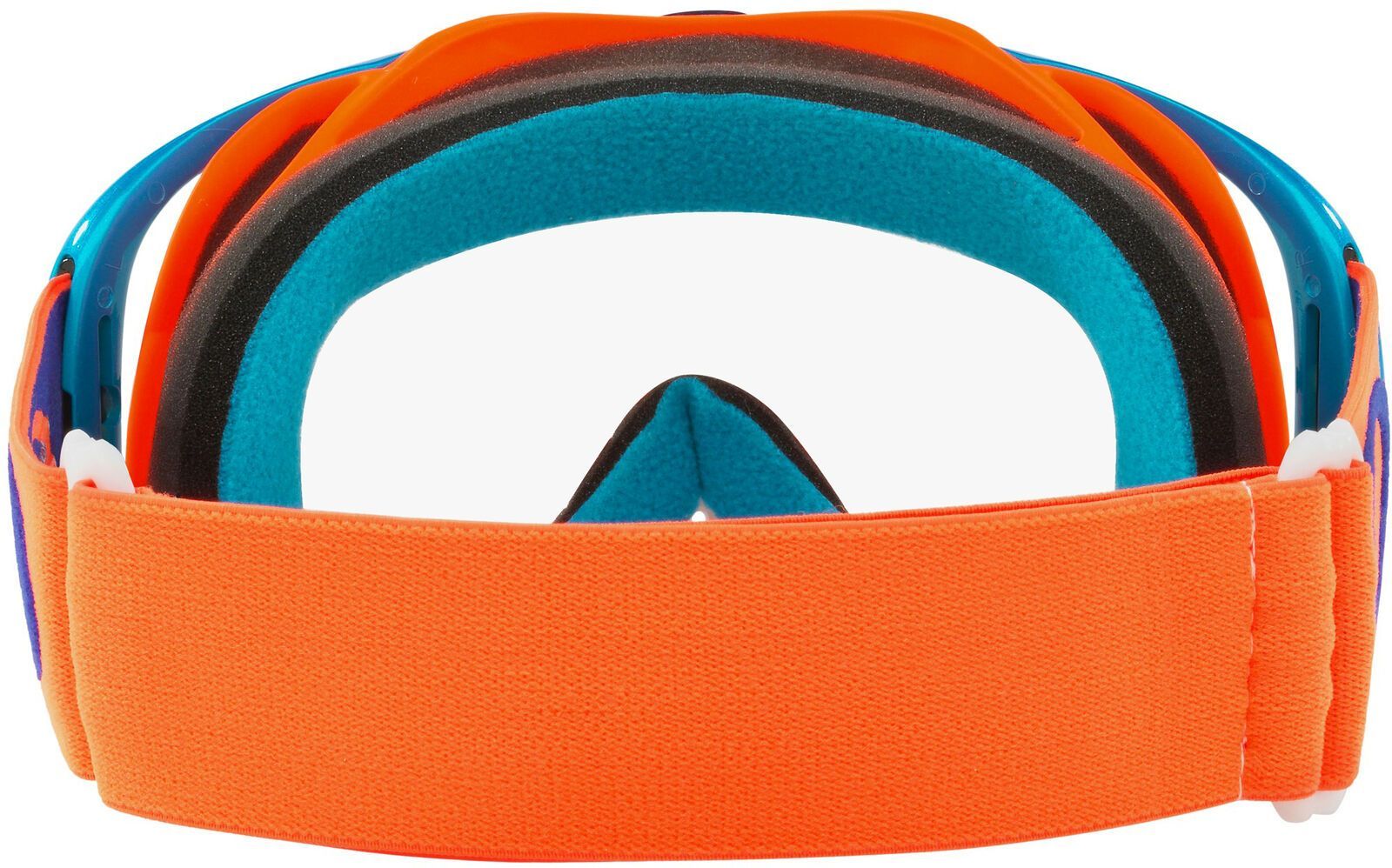 Oakley Crowbar MX, flo orange blue/Lens: clear - Bild 3