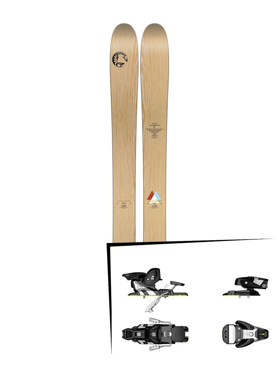 Set: Line Pescado 2018 + Salomon STH2 WTR 13 black/white - Bild 1